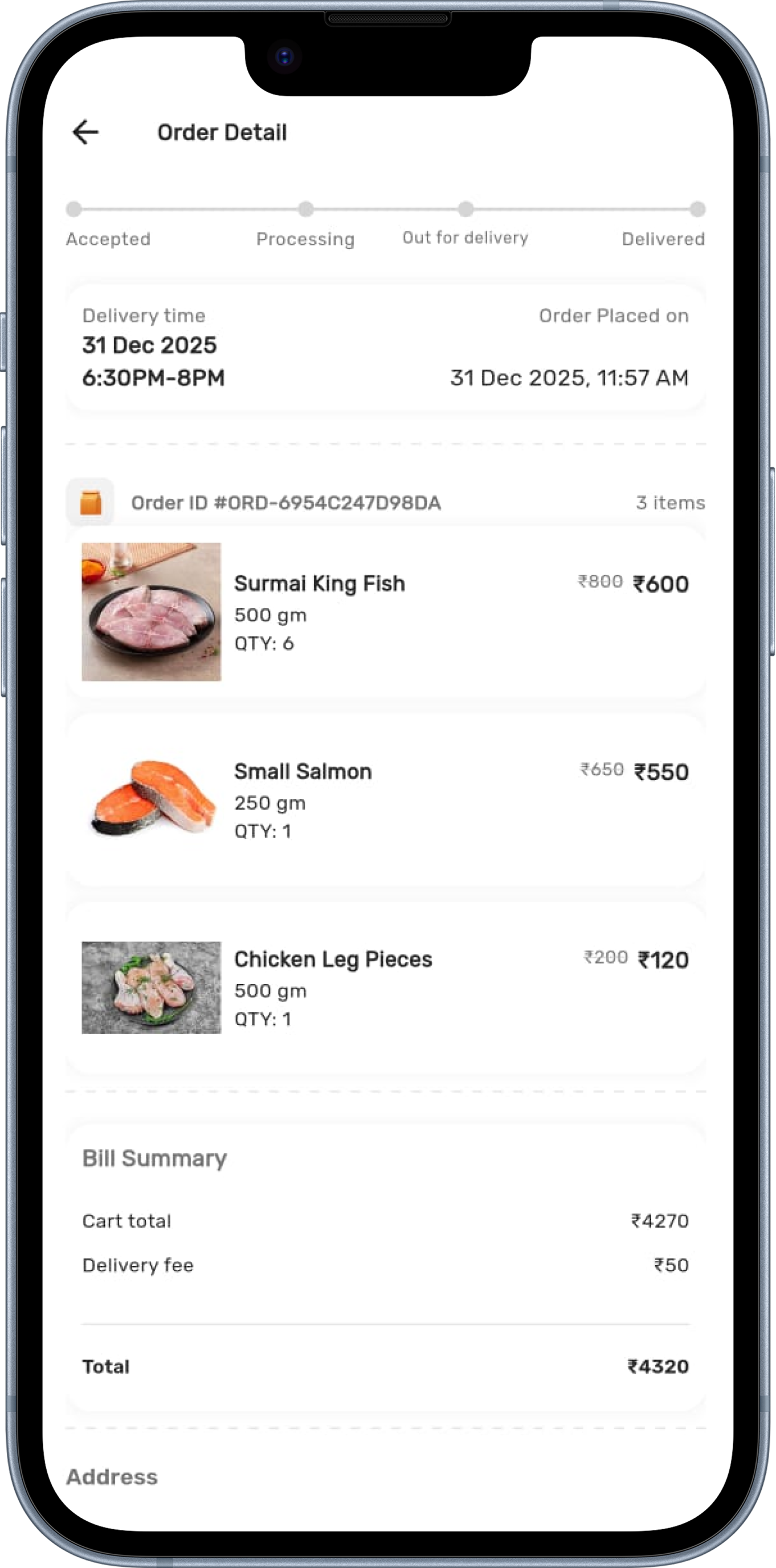 Order Tracking
